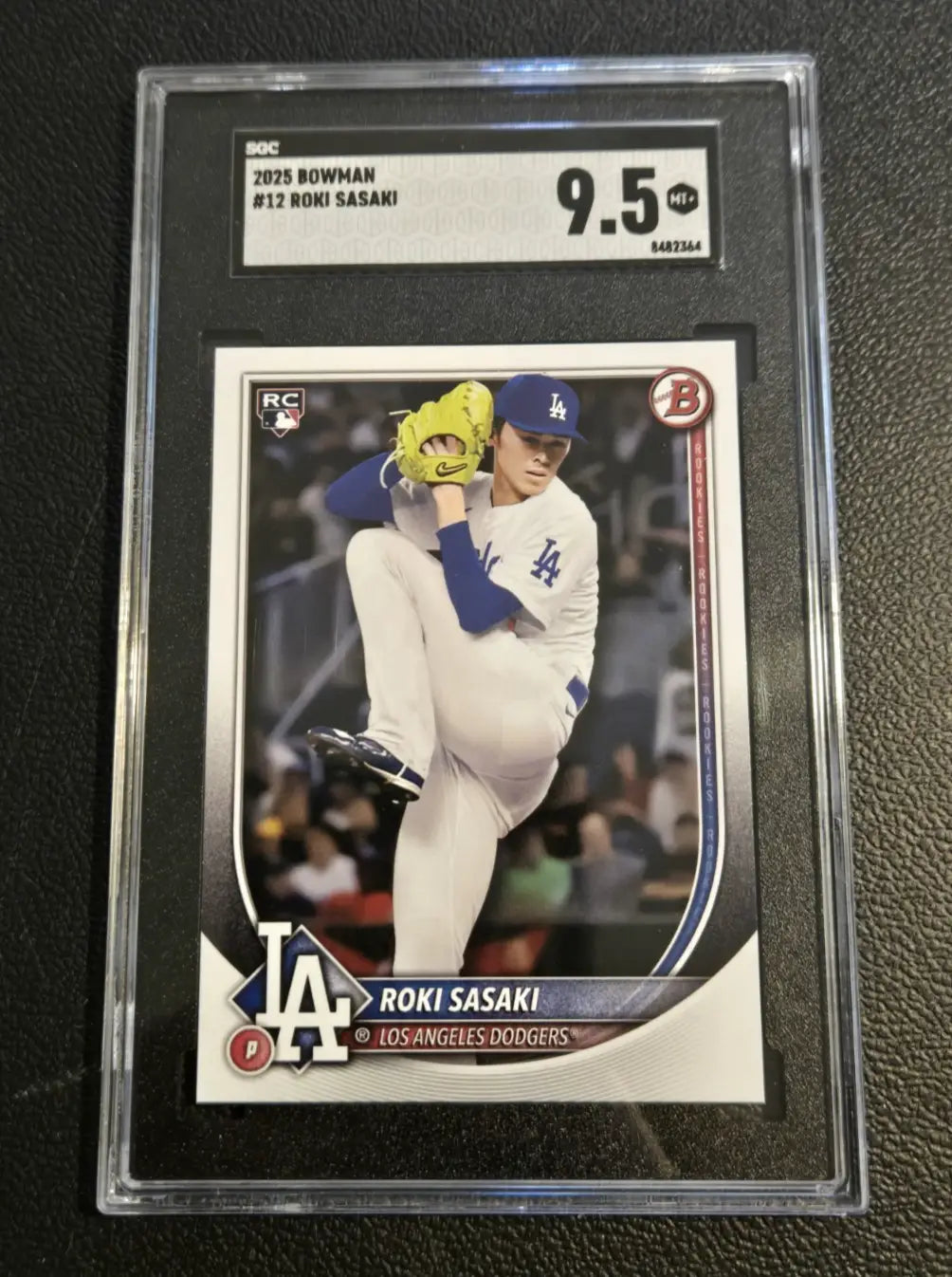 Dodgers Lot Ohtani SGC 10 + Roki Sasaki RC SGC 9.5 & New Era 9FIFTY Snapback - Collectibles