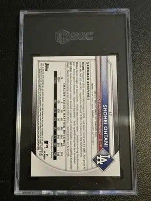Dodgers Lot Ohtani SGC 10 + Roki Sasaki RC SGC 9.5 & New Era 9FIFTY Snapback - Collectibles