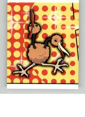 Doduo - 1999 Merlin Pokemon Stickers - #209 - Non_sport - Pokémon Card Single