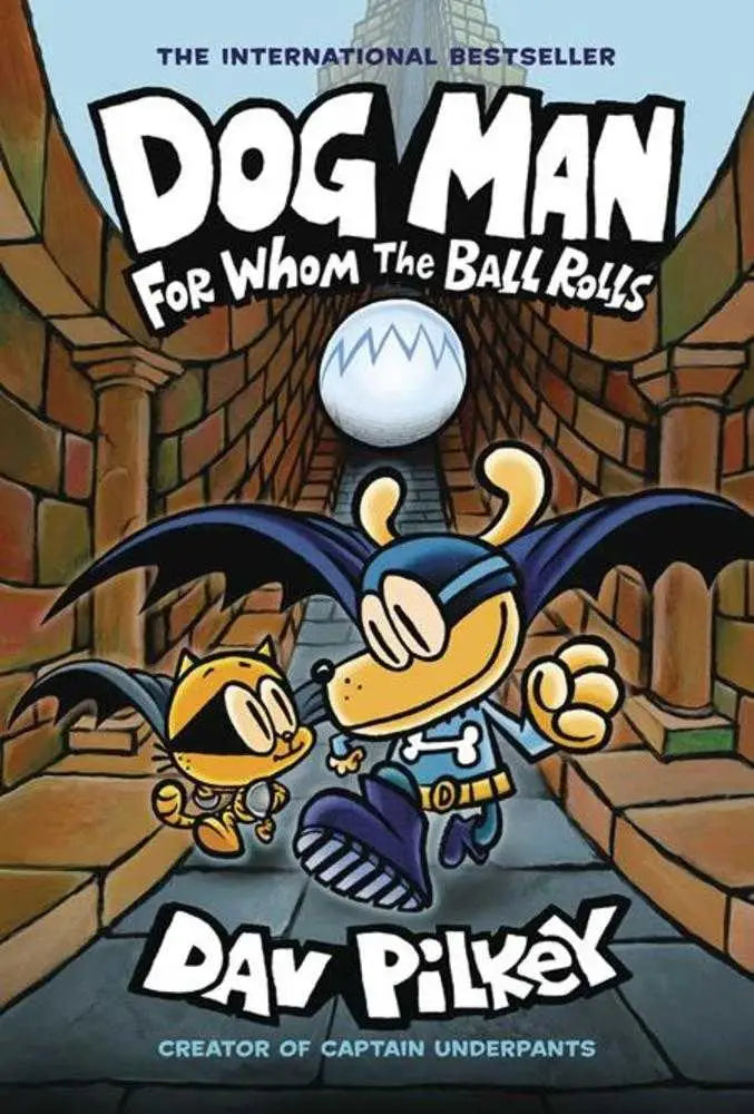 Children’s comic book with cartoon characters on the cover of Dog Man Hardcover Volume 07