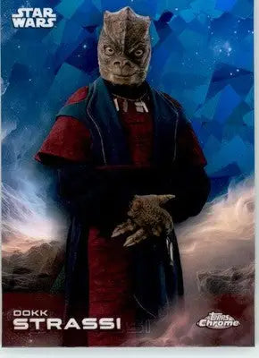Dokk Strassi - 2025 Topps Chrome Star Wars Sapphire - #114 - Non_sport - Star Wars Card Single