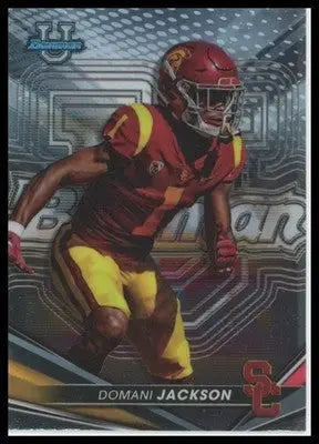 Domani Jackson 2022-23 Bowman’s Best University #74 USC Trojans