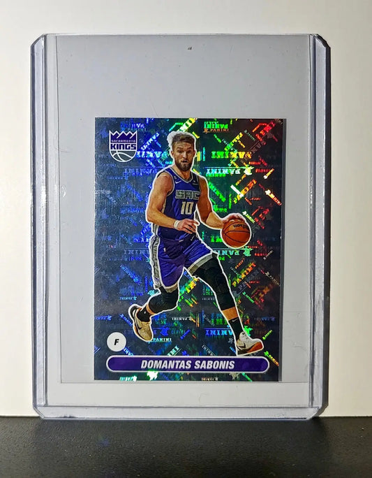 Domantas Sabonis 2023-24 Panini NBA #453 Foil Sticker Sacramento Kings - Basketball Card Single