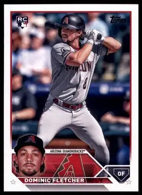 Dominic Fletcher Rookie 2023 Topps Update #US32 Arizona Diamondbacks - Baseball Card Single