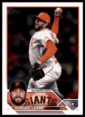Dominic Leone 2023 Topps #180 San Francisco Giants - Baseball Card Single