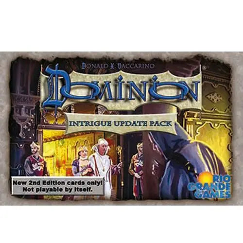 Dominion Second Edition Intrigue Update Pack featuring new cards and gameplay enhancements