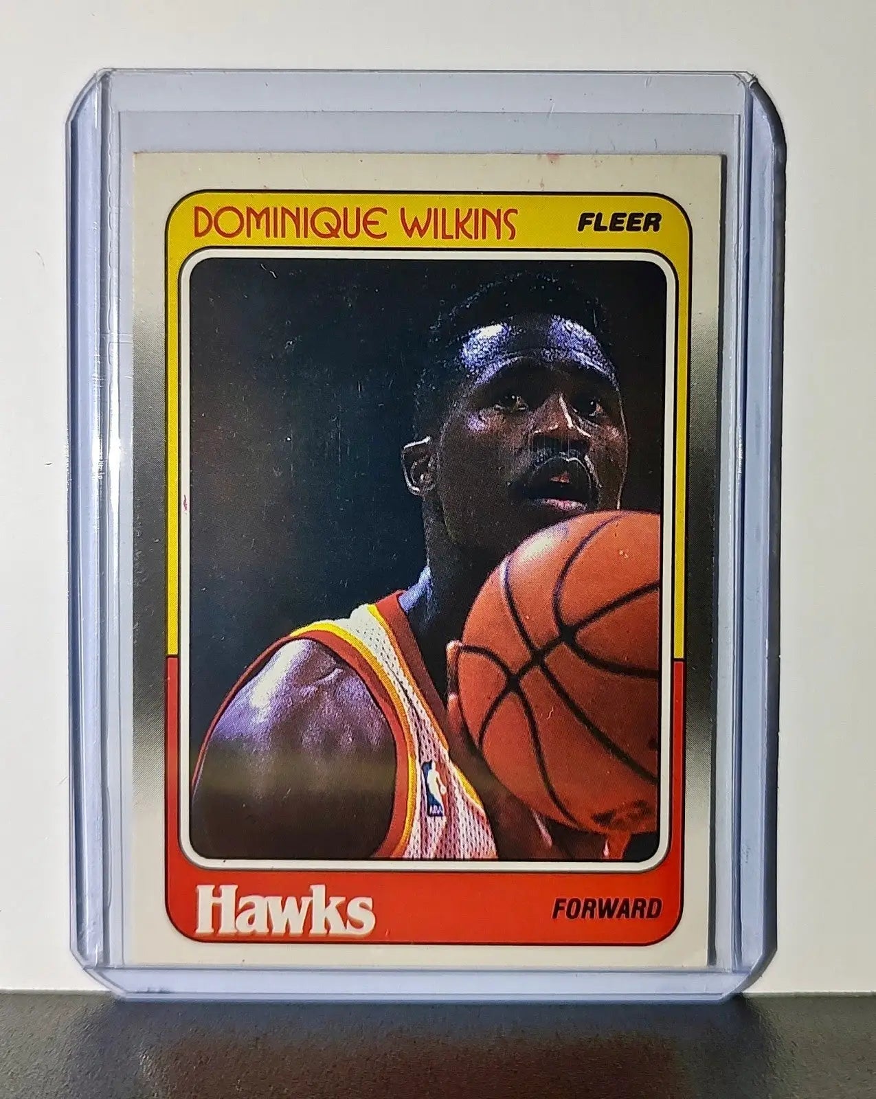 Dominique Wilkins 1988 Fleer NBA #5 Card Atlanta Hawks - Basketball Card Single