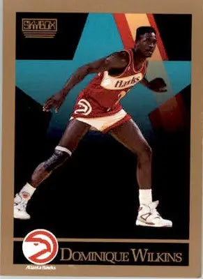 Dominique Wilkins - 1990-91 SkyBox - #11 - Basketball - Basketball Card Single