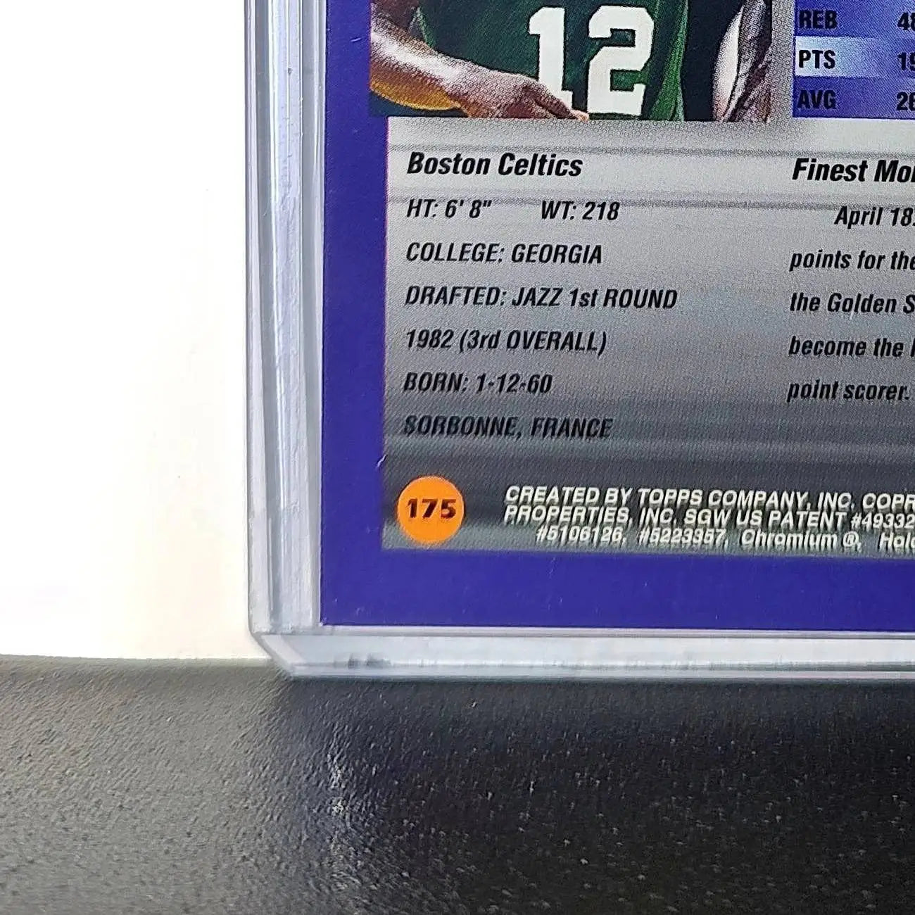 Dominique Wilkins 1994-95 Topps Finest #175 Basketball Card