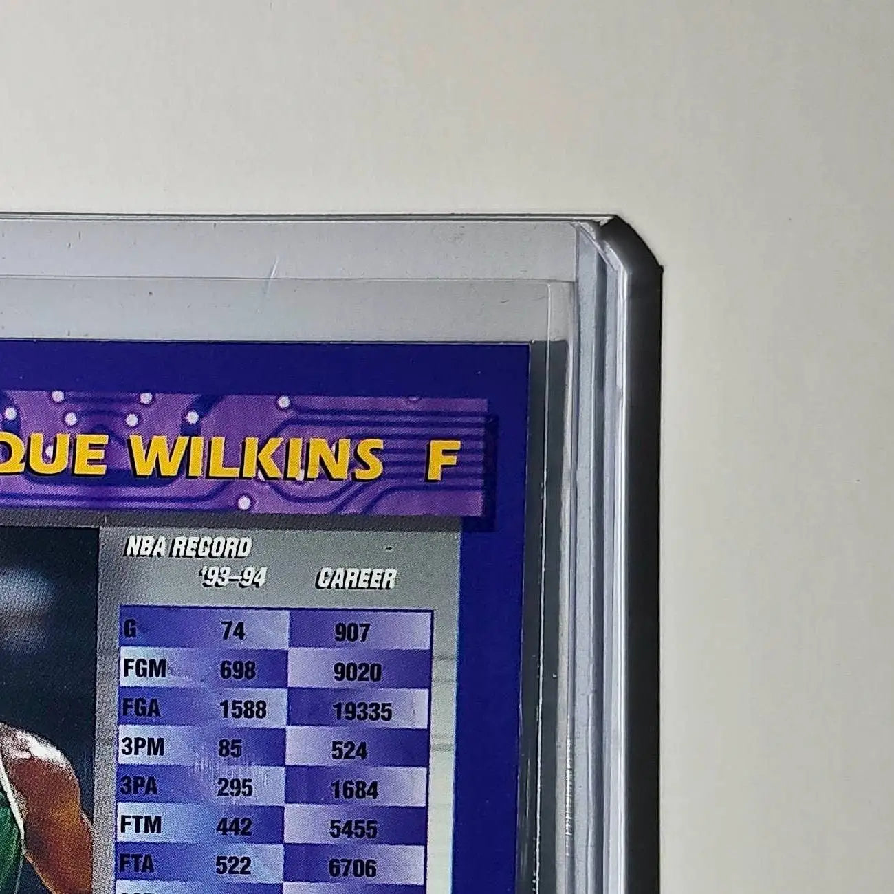 Dominique Wilkins 1994-95 Topps Finest #175 Basketball Card