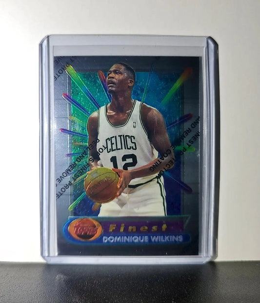 Dominique Wilkins 1994-95 Topps Finest #175 Basketball Card - Basketball Card Single