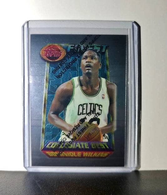 Dominique Wilkins 1994-95 Topps Finest #278 Collegiate Best - Basketball Card Single