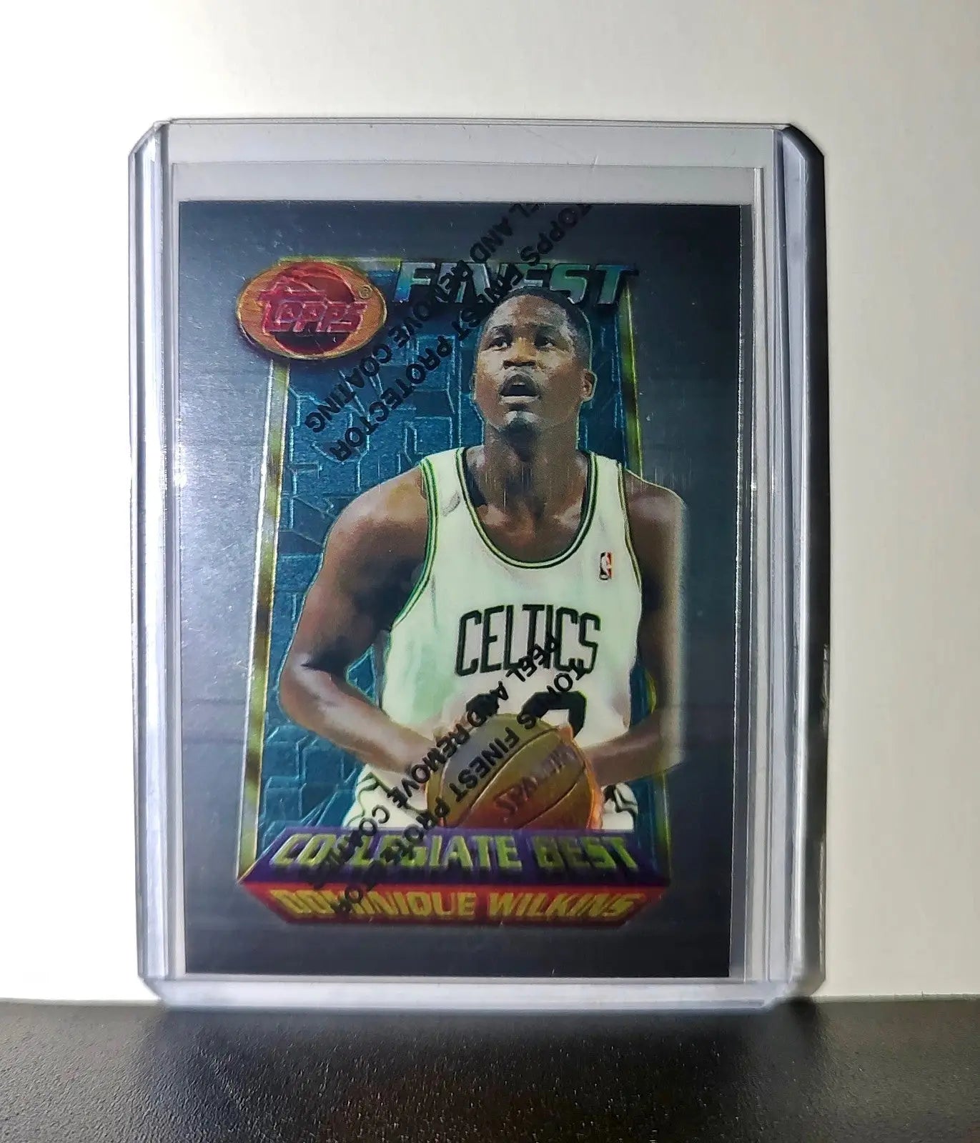 Dominique Wilkins 1994-95 Topps Finest #278 Collegiate Best