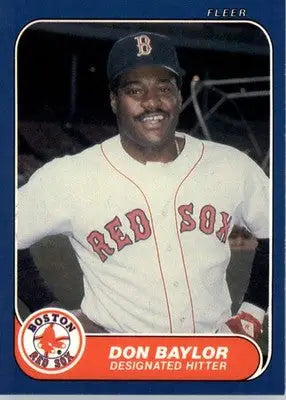 Don Baylor - 1986 Fleer Update - #U-10 - Baseball - Baseball Card Single