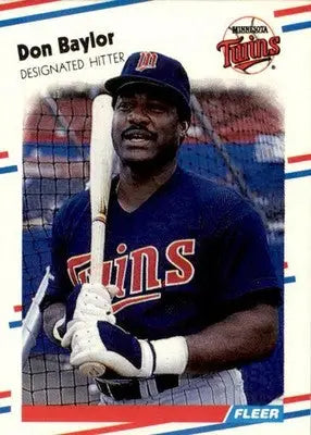 Don Baylor - 1988 Fleer - #2 - Baseball - Baseball Card Single