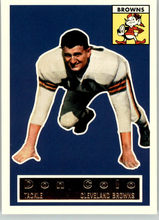Don Colo - 1994 Topps Archives 1956 - #57 - Gold Football - Football Card Single