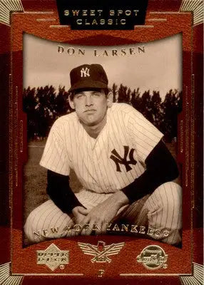 Don Larsen - 2004 Upper Deck Sweet Spot Classic - #22 - Baseball - Baseball Card Single