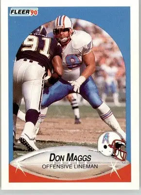 Don Maggs - 1990 Fleer Update - #U-35 - RC Football - Football Card Single