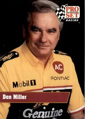 Don Miller - 1991 Pro Set - #10 - RC Racing - Racing Card Single