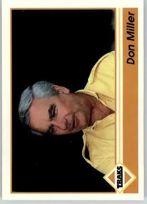 Don Miller - 1992 Traks - #39 - Racing - Racing Card Single