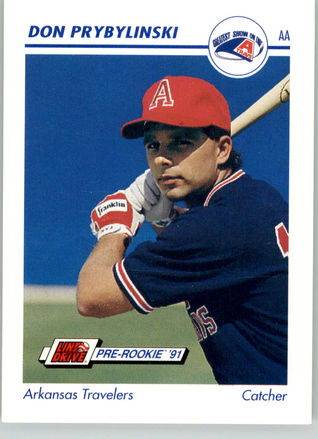 Don Prybylinski - 1991 Line Drive AA - #43 - Baseball - Baseball Card Single