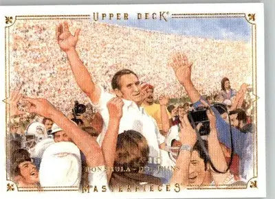 Don Shula - 2008 Upper Deck Masterpieces - #23 - Football - Football Card Single