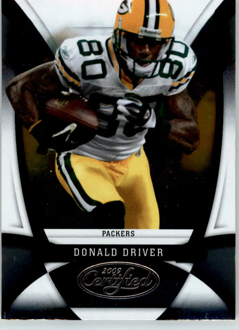 Donald Driver - 2009 Donruss Certified - #46 - Football - Football Card Single