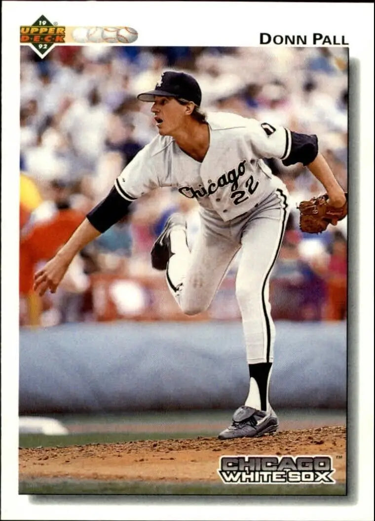 Donn Pall 1992 Upper Deck MLB #592 Baseball Card Chicago White Sox - Baseball Card Single