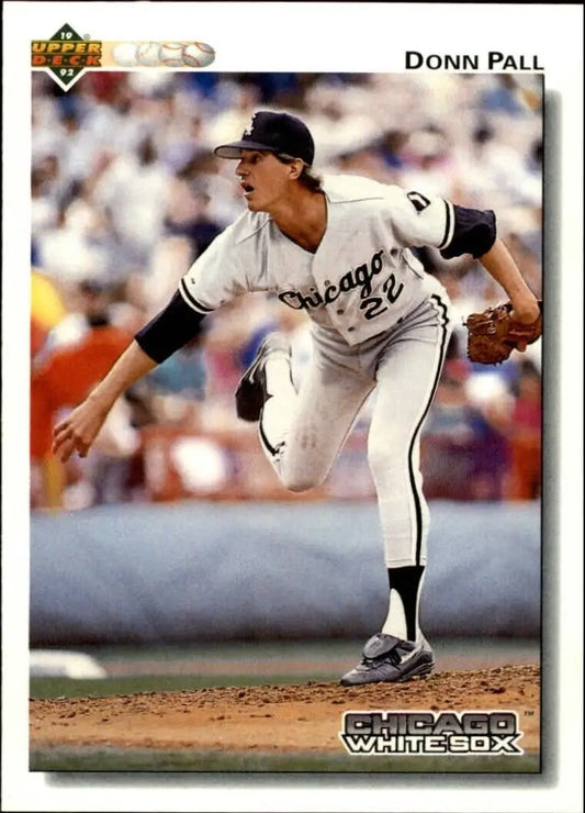 Donn Pall 1992 Upper Deck MLB #592 Baseball Card Chicago White Sox - Baseball Card Single