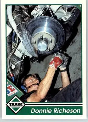 Donnie Richeson - 1992 Traks - #148 - Racing - Racing Card Single
