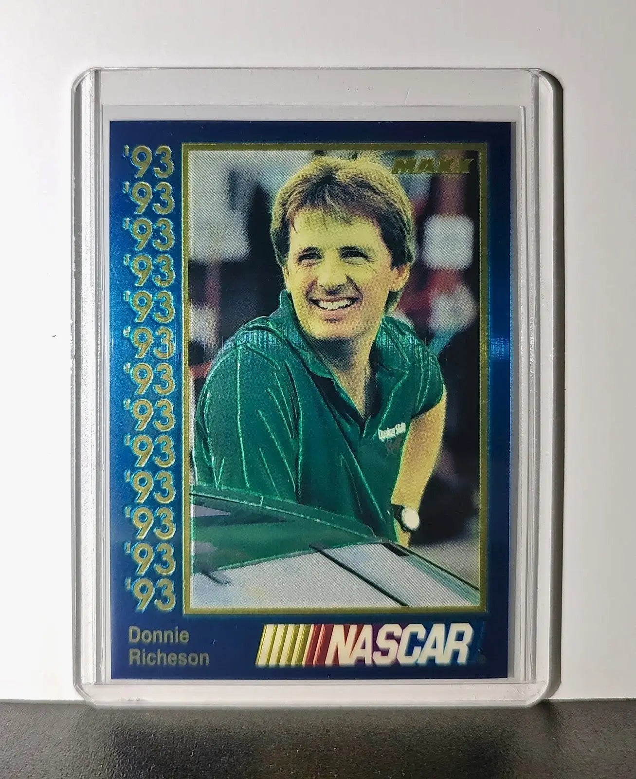 Donnie Richeson 1993 Maxx Premier Plus Racing #141 NASCAR Card King Racing - Racing Card Single