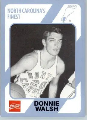 Donnie Walsh - 1989 Collegiate Collection North Carolina’s Finest - #154 - Basketball Card Single