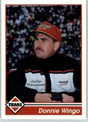 Donnie Wingo - 1992 Traks - #86 - Racing - Racing Card Single