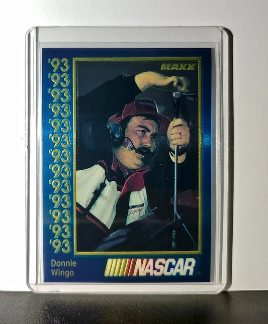 Donnie Wingo 1993 Maxx Premier Plus Racing #142 NASCAR Bud Moore Engineering - Racing Card Single