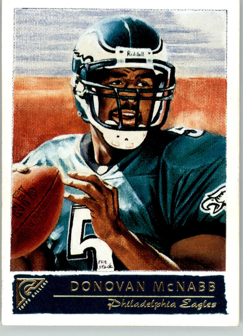 Donovan McNabb - 2001 Topps Gallery - #1 - Football - Football Card Single