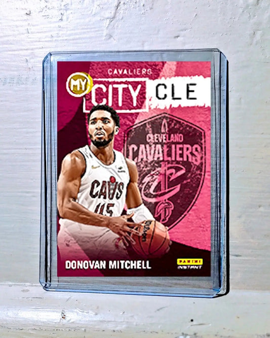 Donovan Mitchell 2023-24 Panini NBA #12 MyCity Basketball Card Caveliers 1/543 - Basketball Card Single