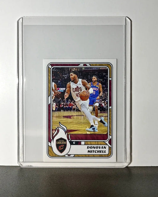 Donovan Mitchell 2024-25 Panini NBA #164 Sticker Card Cleveland Cavaliers - Basketball Card Single