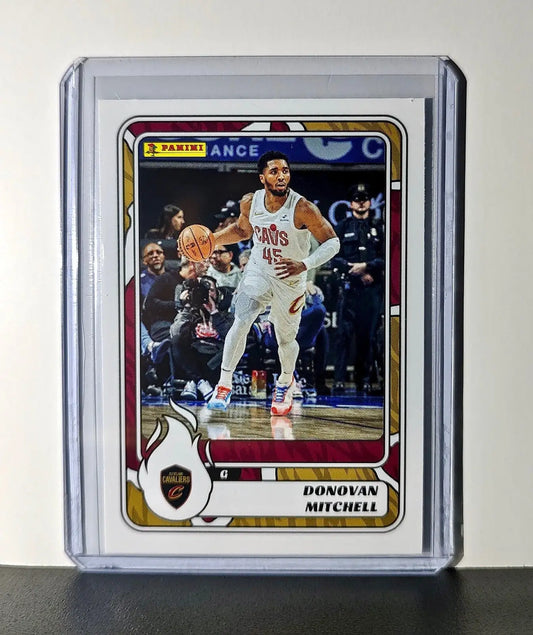 Donovan Mitchell 2024-25 Panini NBA #27 Sticker Card Cleveland Cavaliers - Basketball Card Single