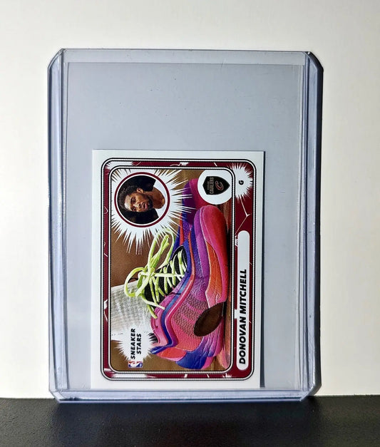 Donovan Mitchell Sneaker Stars 2024-25 Panini NBA 36 Sticker Cleveland Cavaliers - Basketball Card Single