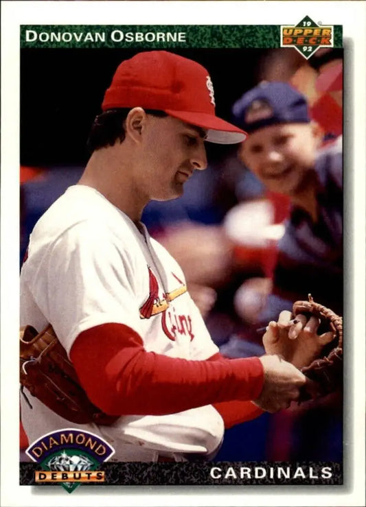 Donovan Osborne 1992 Upper Deck MLB #777 Baseball Card St. Louis Cardinals - Baseball Card Single