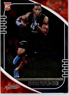 Donovan Peoples-Jones - 2020 Panini Absolute - #134 - Retail RC Football - Football Card Single
