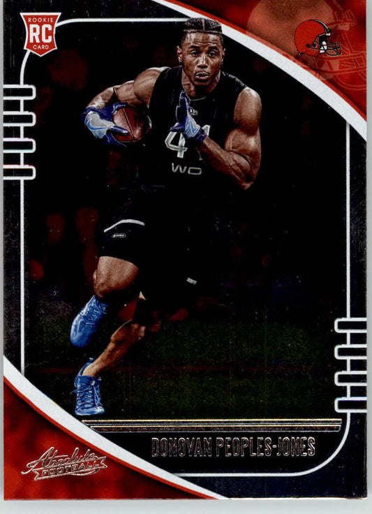 Donovan Peoples-Jones - 2020 Panini Absolute - #134 - Retail RC Football - Football Card Single