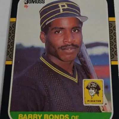 Donruss 1987 - Barry Bonds Pittsburgh Pirates #361. MLB. NRMT+ - Baseball Card Single