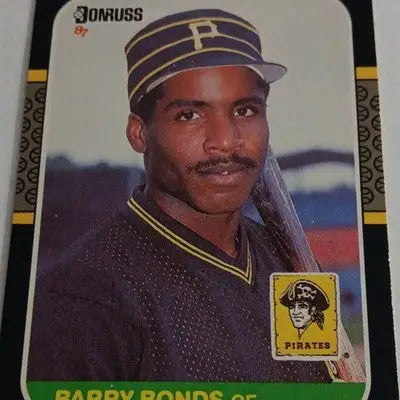 Donruss 1987 - Barry Bonds Pittsburgh Pirates #361. MLB. NRMT+ - Baseball Card Single