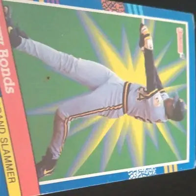 Donruss 1991 - sealed 50-card cellophane pack. Barry Bonds on top. NRMT - Baseball Card Box