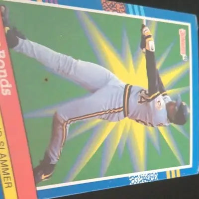Donruss 1991 - sealed 50-card cellophane pack. Barry Bonds on top. NRMT - Baseball Card Box