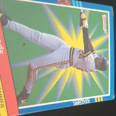 Donruss 1991 - sealed 50-card cellophane pack. Barry Bonds on top. NRMT - Baseball Card Box