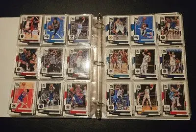 Donruss 2022-23 NBA Basketball Card Binder 1’ Lot 150+ Base Cards Mixed Players - Basketball Card Single