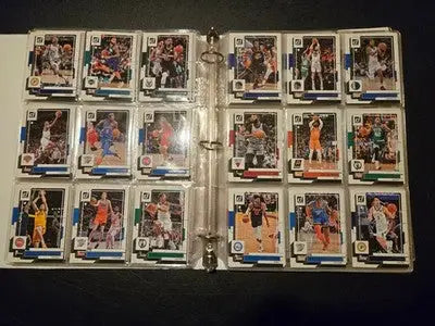 Donruss 2022-23 NBA Basketball Card Binder 1’ Lot 150+ Base Cards Mixed Players - Basketball Card Single