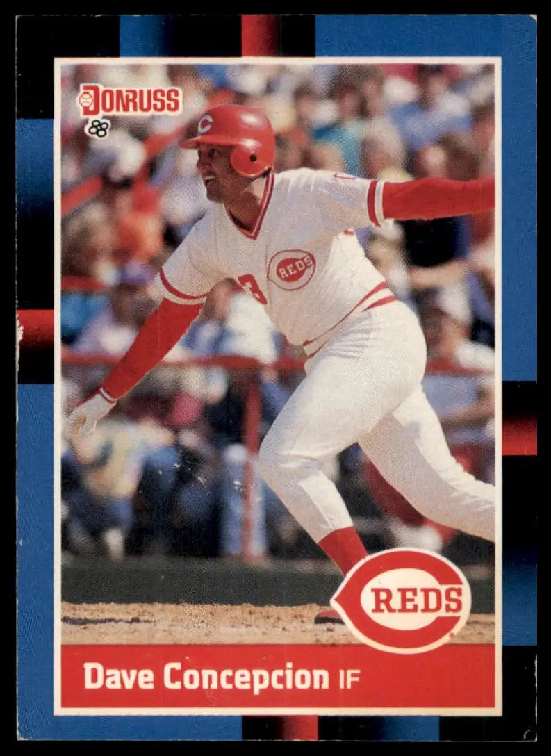 Donruss Dave Concepcion 329 Cincinnati Reds MP - Baseball Card Single